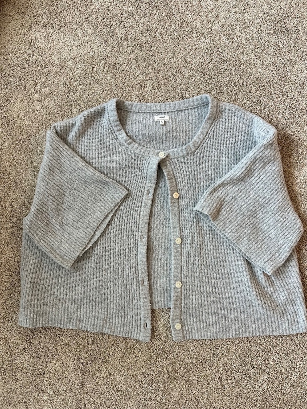 Aerie Short Sleeve Cardigan